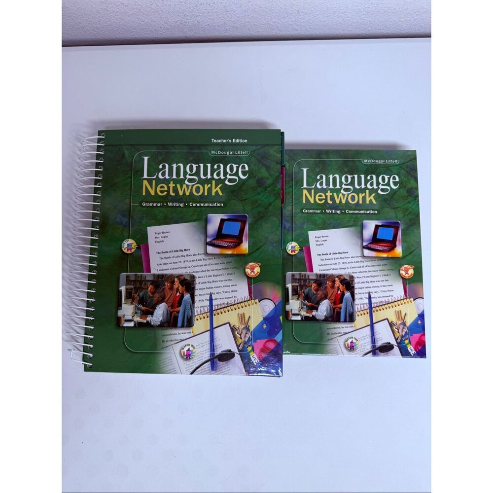 McDougal Littell Language Network Teacher & Student Edition Set Grammar Writing